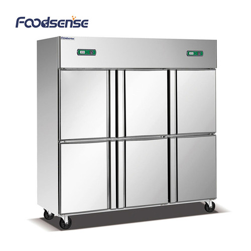 China Professional Double-Temperature Commercial Stainless Steel 201 Catering Big Freezer Fridge